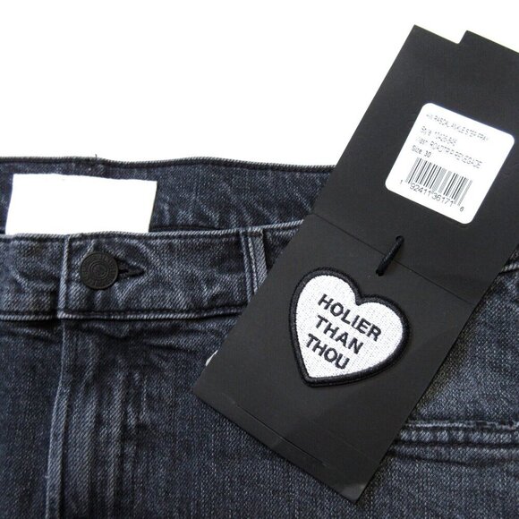 NWT Mother The Rascal Ankle Step Fray in Roadtrip Renegade Straight Jeans 30 - Picture 3 of 7